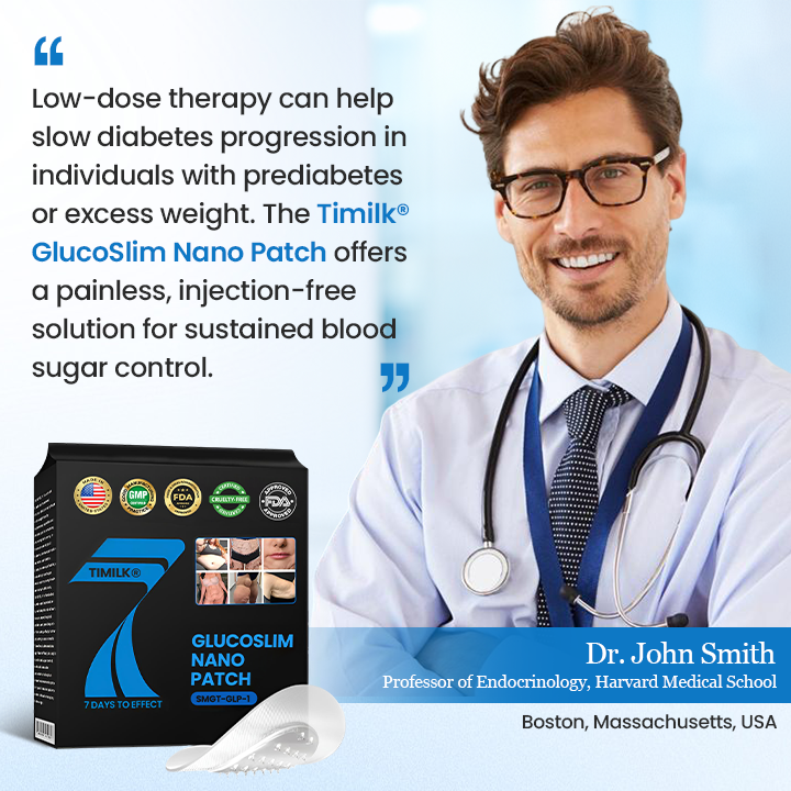 GlucoSlim Nano Patch — Slimming and Firming, Supports Blood Sugar Management, Injection-Free, Visible Results in 7 Days!