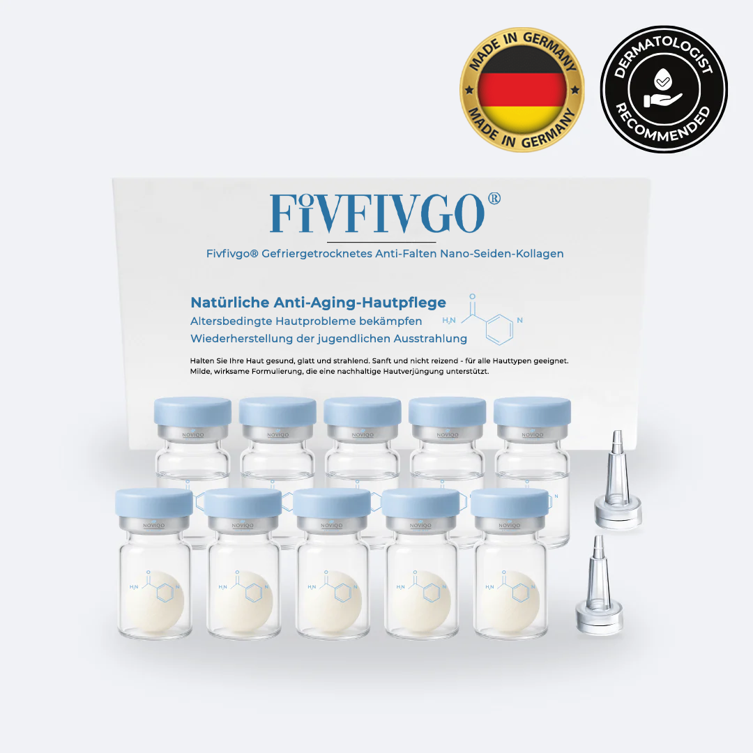 Gefriergetrocknetes Anti-Falten Nano-Seiden-Kollagen