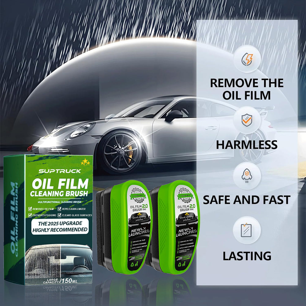 💥 2025 Limited Offer 70% ️⏳ 2025 Upgraded Automotive Oil Film Cleaning Brush