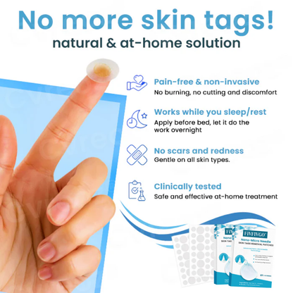 Nano-Micro Needle Skin Tags Removal Patches