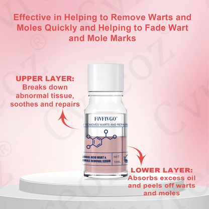 Dual Acid Wart & Mole Removal Serum