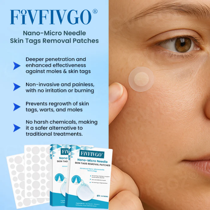 Nano-Micro Needle Skin Tags Removal Patches
