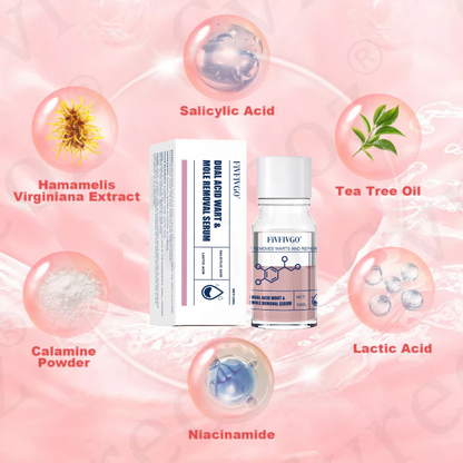 Dual Acid Wart & Mole Removal Serum