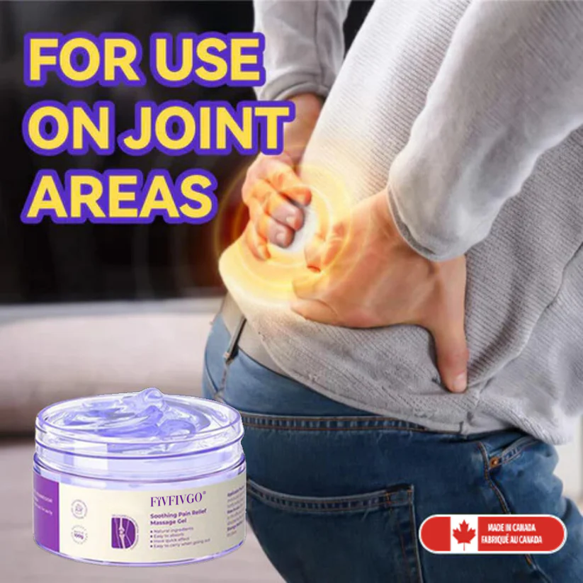 Turmeric & Emu Oil Arthritis Soothing Pain Relief Gel 👨‍⚕️Approved by Canadian Orthopaedic Association