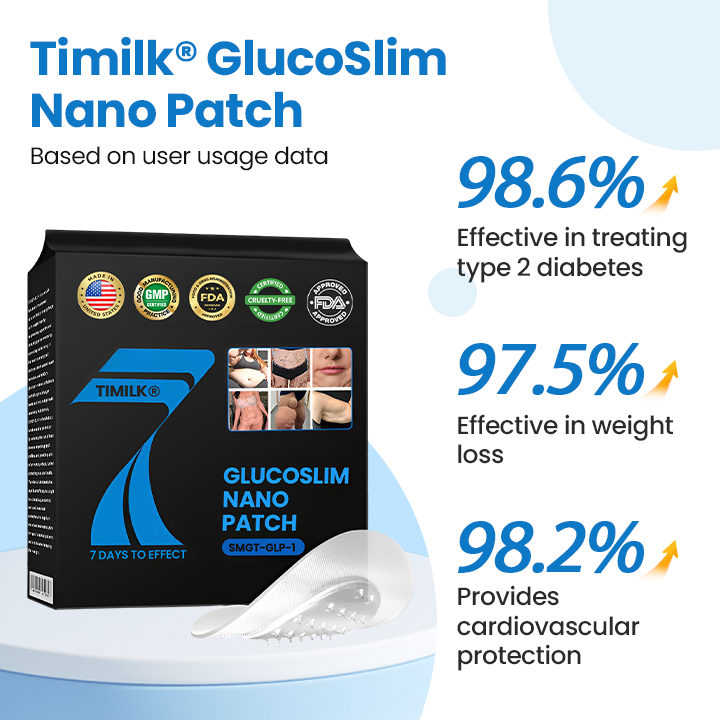 GlucoSlim Nano Patch — Slimming and Firming, Supports Blood Sugar Management, Injection-Free, Visible Results in 7 Days!