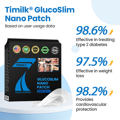 GlucoSlim Nano Patch — Slimming and Firming, Supports Blood Sugar Management, Injection-Free, Visible Results in 7 Days!