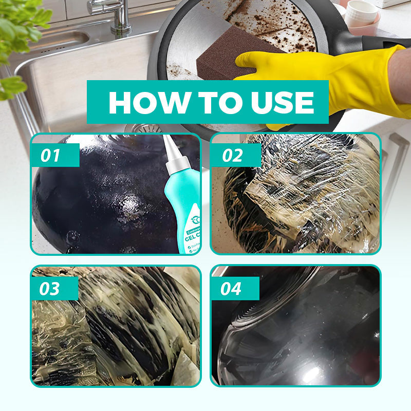 🔥HOT SALE 70% OFF✨ TLOPA® Cookware Bottom Gel Cleaner