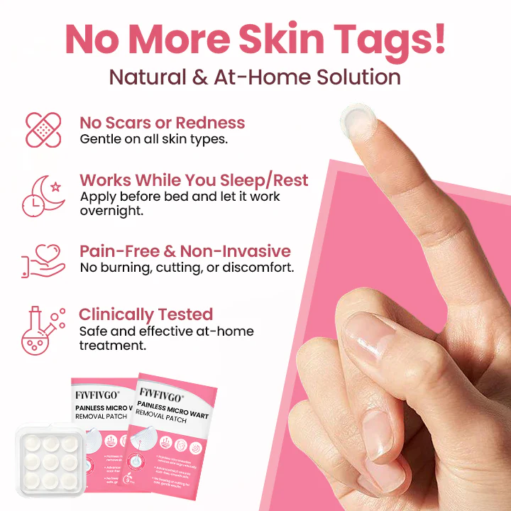 Painless Micro Wart Removal Patch
