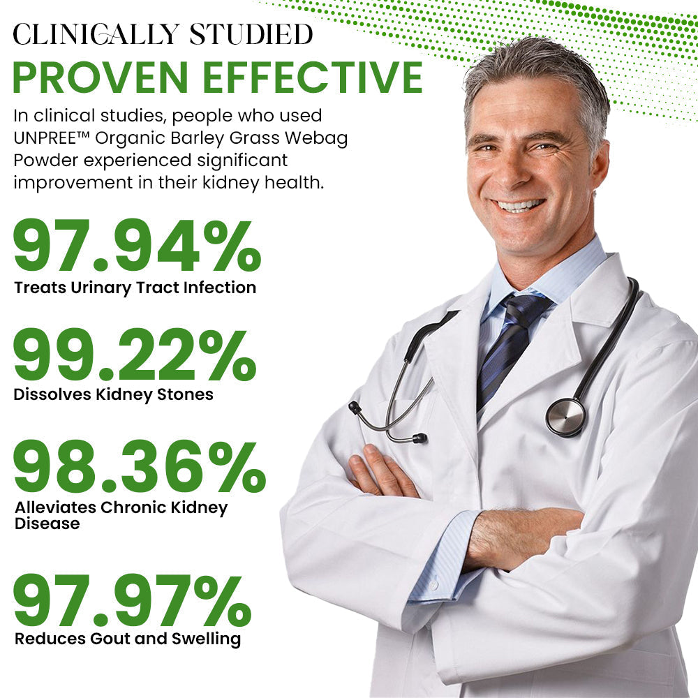 Organic Barley Grass Webag Powder For Kidney Health