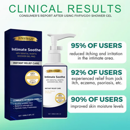Intimate Soothe HPV Genital Warts Shower Gel PRO