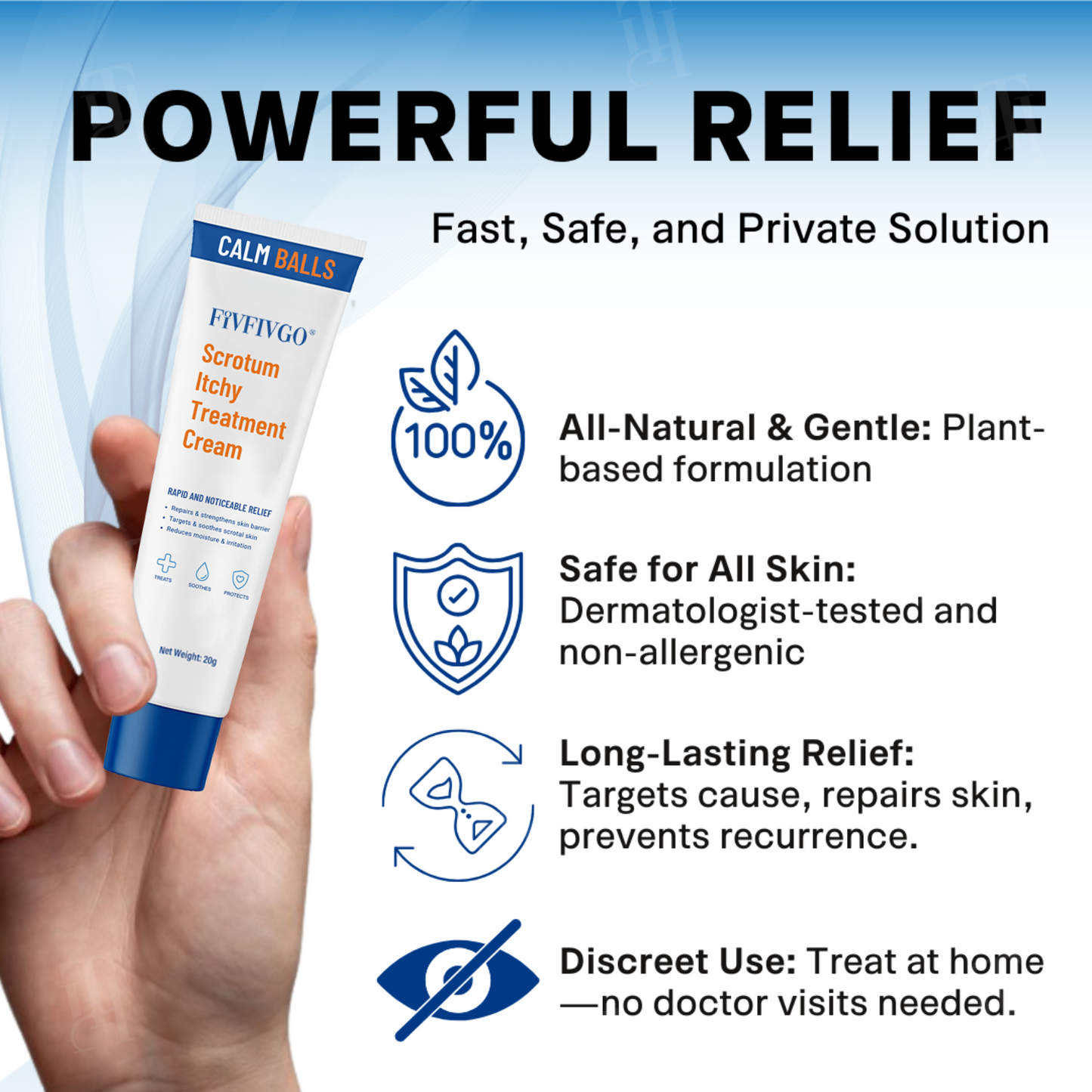 Scrotum Itchy Treatment Cream